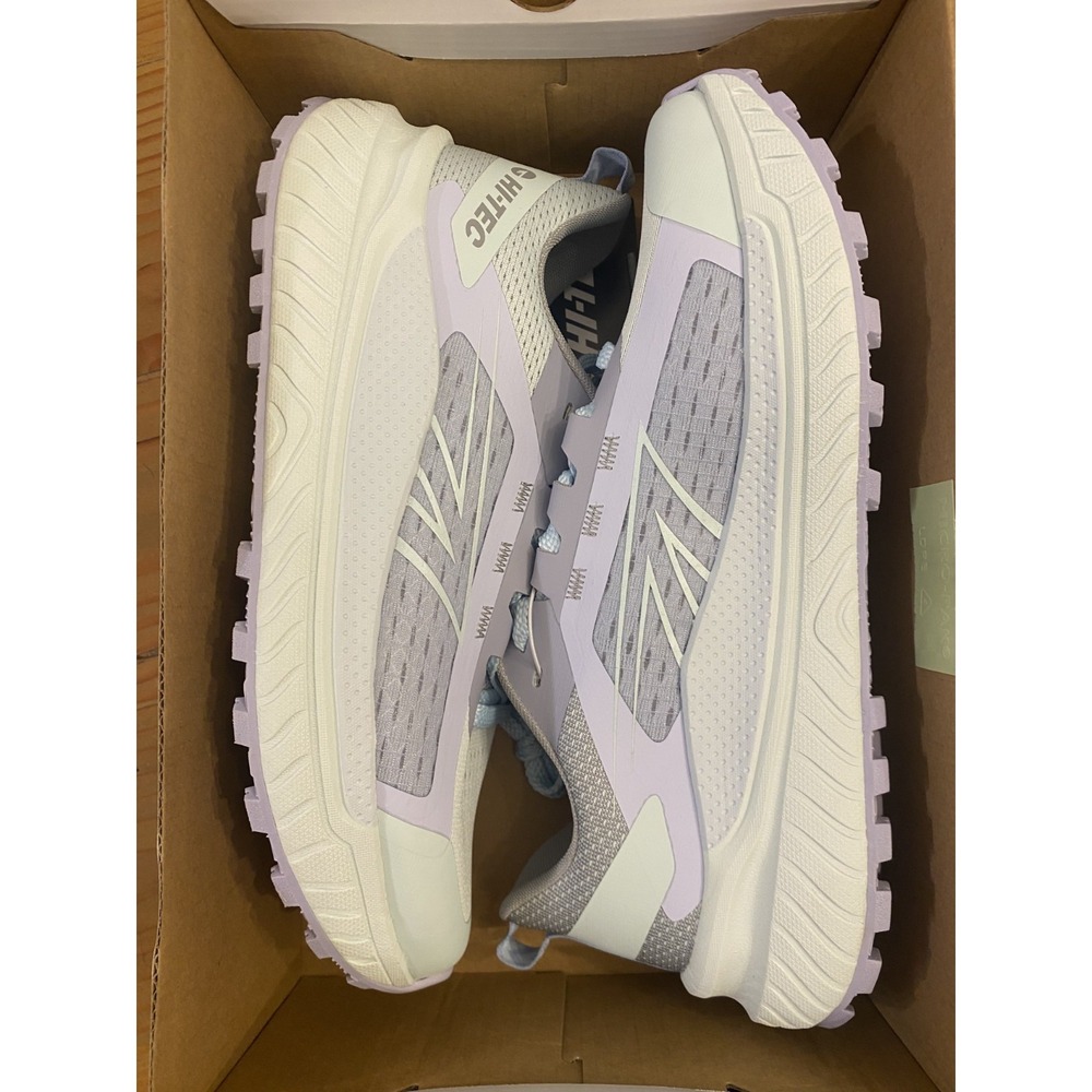 NEW Hi-Tec Trail‎ Shoe Women Sz 10 Ice Castle Arctic Ice Purple Athletic Sneaker